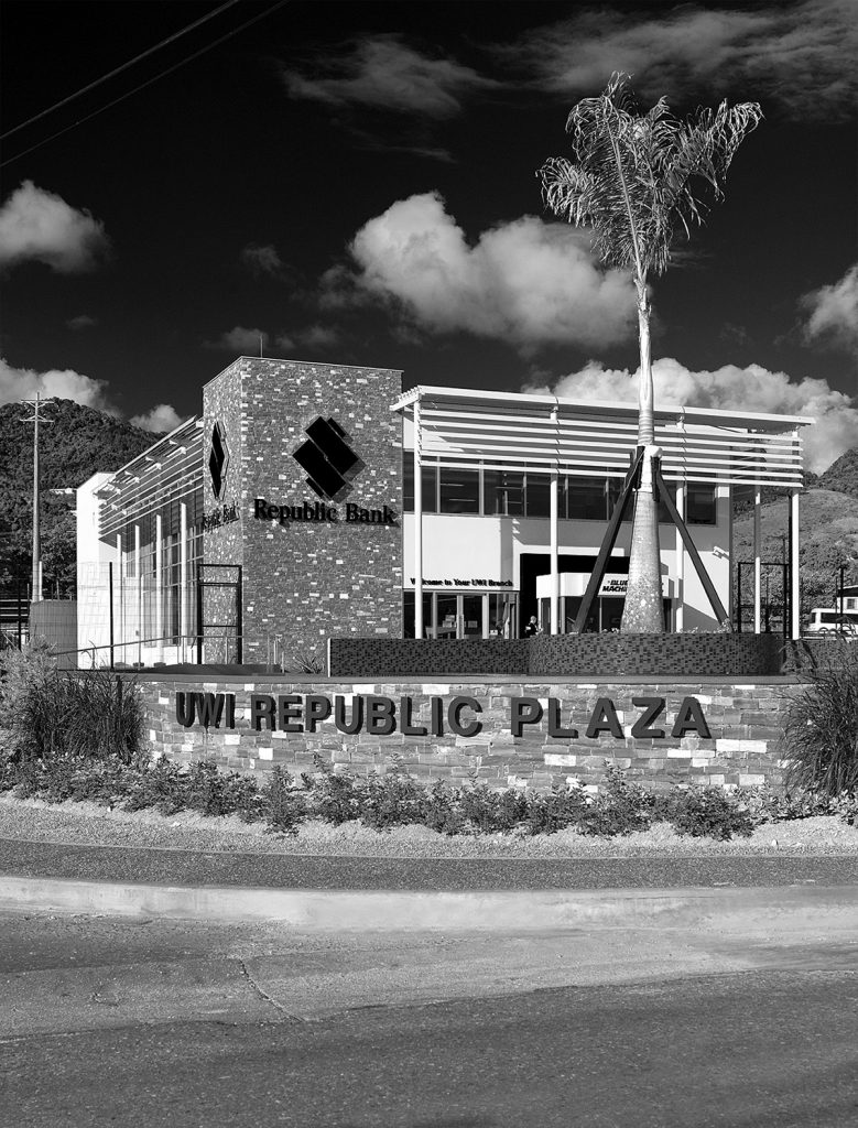 View from the UWI entrance 